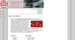 Desktop Screenshot of herculeswirerope.com